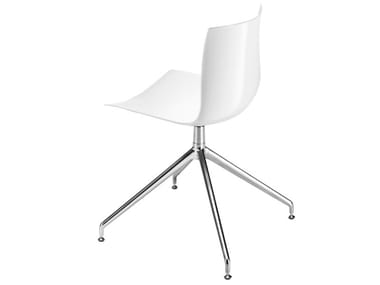 CATIFA 46 - Swivel trestle-based chair (Request Info).