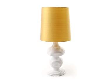 UNION - Handmade mahogany table lamp (Request Info).