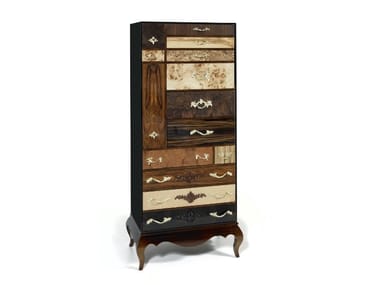 QUEENS - Wood veneer chest of drawers (Request Info).