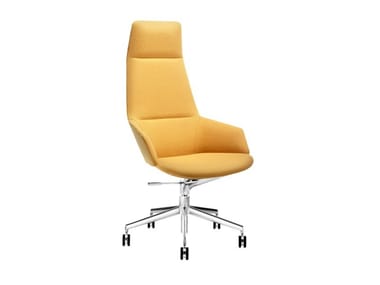ASTON - Height-adjustable high-back executive chair (Request Info).