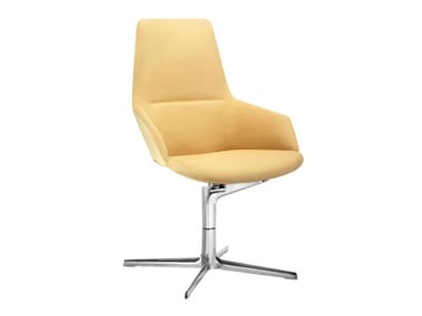 ASTON - Fabric office chair with armrests with 4-Spoke base (Request Info).