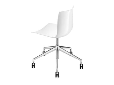 CATIFA 46 - Chair with 5-spoke base with castors (Request Info).