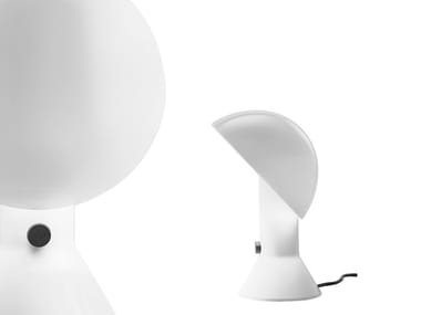 ELMETTO - Adjustable resin bedside lamp (Request Info).