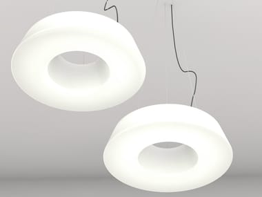 CIRCULAR POL XS - LED polyethylene pendant lamp (Request Info).