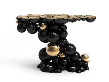NEWTON - Aluminium console table (Request Info).