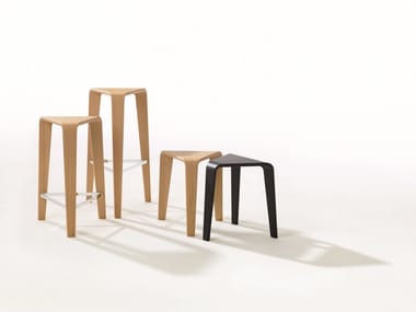 PLY - High oak stool (Request Info).