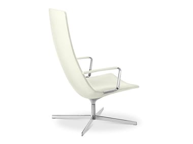 CATIFA 70 - Armchair with 4-spoke base with armrests (Request Info).