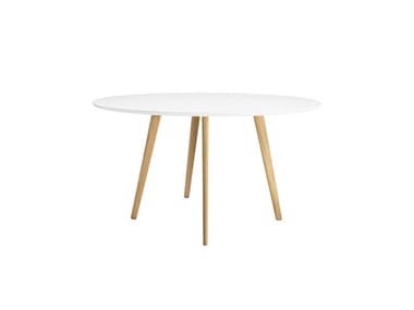 GHER - Round wooden table (Request Info).