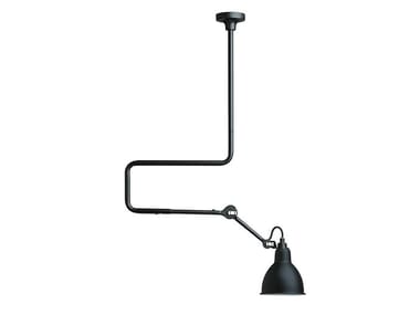 N¡Æ312 - Adjustable steel ceiling lamp with swing arm (Request Info).