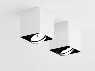 PUNTO PL - Adjustable metal ceiling lamp (Request Info).