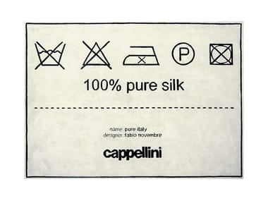 PURE ITALY - Hand-tafted New Zealand wool and vegetal fibre (Request Info).