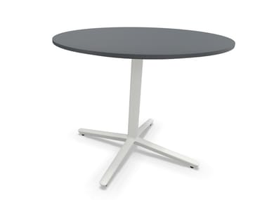 QUATTRO OCCASIONAL ME6706/08/15/17 - Round coffee table with 4-star base (Request Info).
