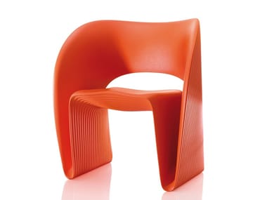 RAVIOLO - Polyethylene guest chair (Request Info).