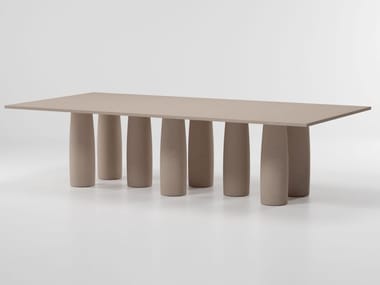 IL COLONNATO - Rectangular Minera stone table (Request Info).