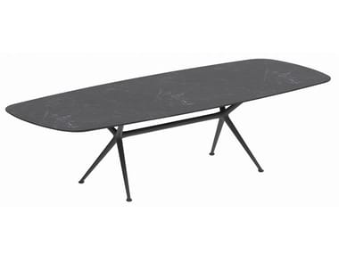EXES - Rectangular ceramic garden table (Request Info).