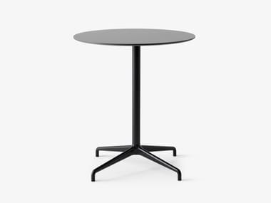 RELY ATD5 - Round laminate garden table with 4-star base (Request Info).