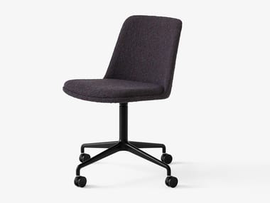 RELY HW24 - Swivel upholstered office chair with 4-Spoke base (Request Info).