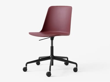 RELY HW28 - Swivel height-adjustable polypropylene office chair (Request Info).