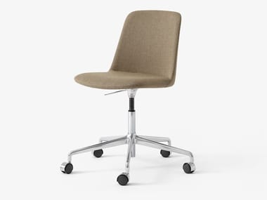 RELY HW30 - Swivel height-adjustable upholstered office chair (Request Info).