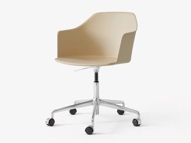 RELY HW53 - Height-adjustable polypropylene office chair with 5-Spoke base (Request Info).