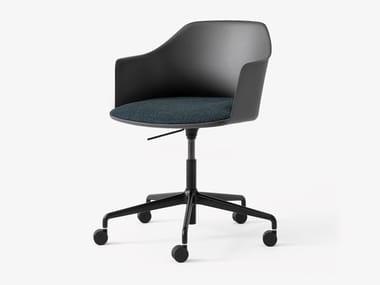 RELY HW54 - Height-adjustable polypropylene office chair with 5-Spoke base (Request Info).