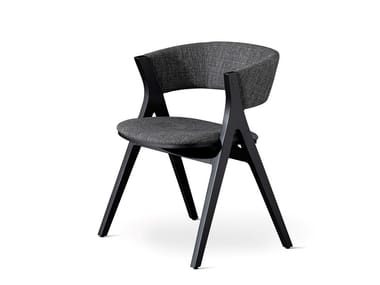REMO - Fabric chair with ash structure (Request Info).