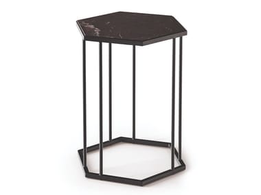RENEE - Hexagonal Calacatta marble coffee table (Request Info).