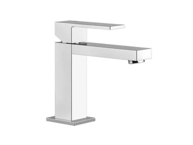 RETTANGOLO - Countertop 1 hole brass washbasin mixer by Gessi