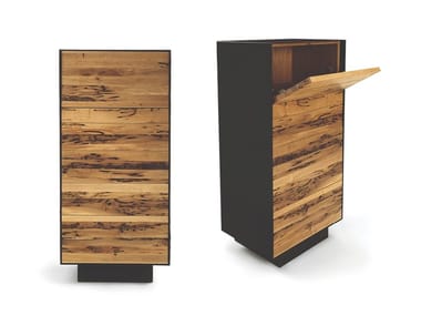 RIALTO 6 - Chest of drawers in solid wood with iron frame (Request Info).