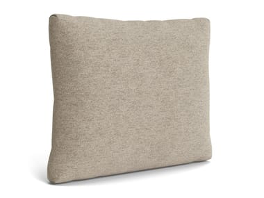 CUSHION - Solid-color rectangular fabric cushion (Request Info).