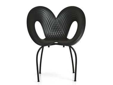 RIPPLE - Stackable polypropylene chair (Request Info).