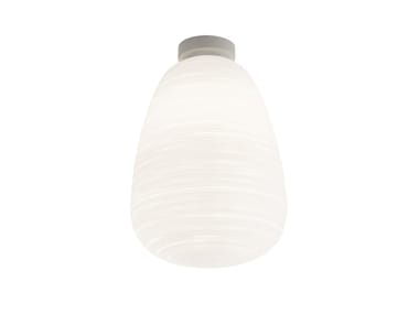RITUALS 1 - Blown glass ceiling lamp (Request Info).