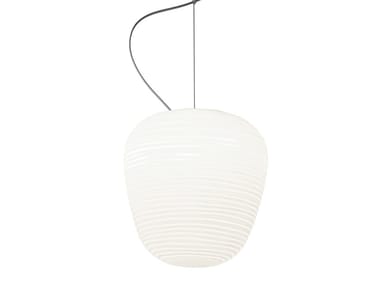 RITUALS 3 - Blown glass pendant lamp (Request Info).