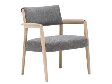 RIZO BU2044 - Ash easy chair with integrated cushion (Request Info).