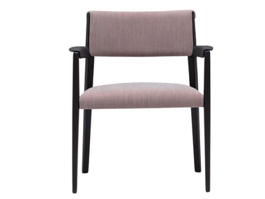 RIZO SO2043 - Solid wood easy chair with integrated cushion (Request Info).