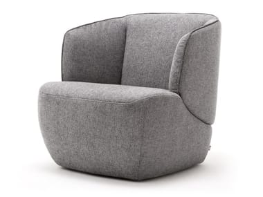 ROLF BENZ 384 - Fabric easy chair with armrests (Request Info).