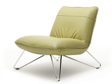 ROLF BENZ 394 - Leather easy chair (Request Info).