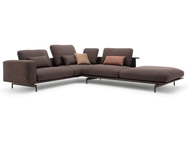 ROLF BENZ 536 LIV SMART - Sectional fabric sofa (Request Info).
