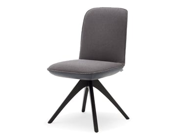 ROLF BENZ 671 SMO - Upholstered trestle-based chair (Request Info).