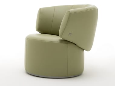 ROLF BENZ 684 - Leather easy chair (Request Info).
