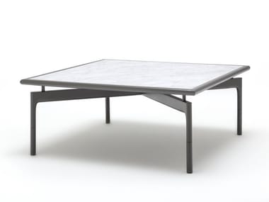 ROLF BENZ 901 - Square stone coffee table (Request Info).