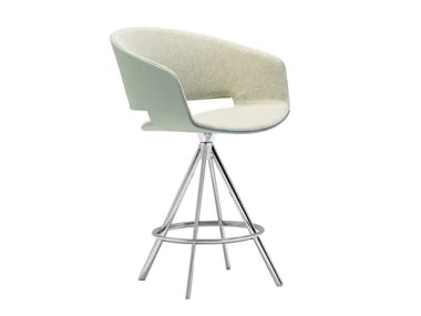 RONDA BQ0433 - Upholstered barstool (Request Info).