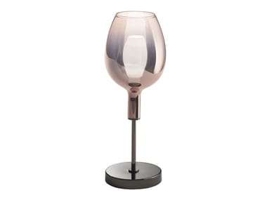 ROS? CORDLESS - LED glass table lamp (Request Info).