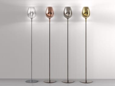 ROS? 3050/P1 - LED blown glass floor lamp (Request Info).