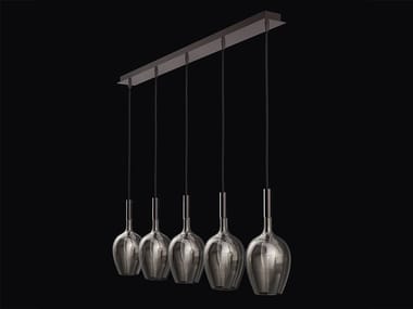 ROS? 3050/LS5 - LED blown glass pendant lamp (Request Info).