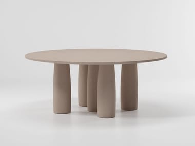 IL COLONNATO - Round Minera stone dining table (Request Info).