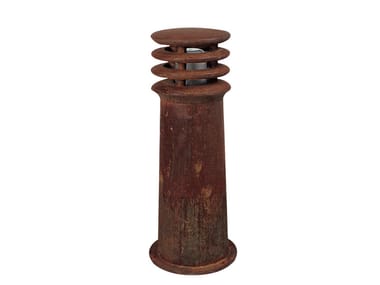 RUSTY - Cast iron bollard light (Request Info).