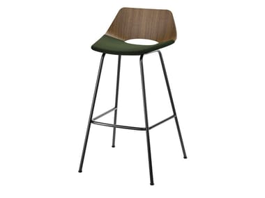 S 661 SPVH - High multi-layer wood stool with footrest (Request Info).