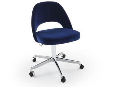 Saarinen Conference Chair Relax - Swivel Office Chair with Castors with 5-Spoke Base (Quote inquiry).