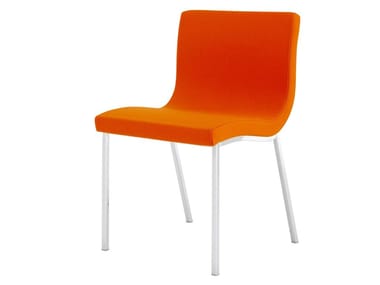 SALA - Upholstered fabric chair with removable cover (Request Info).